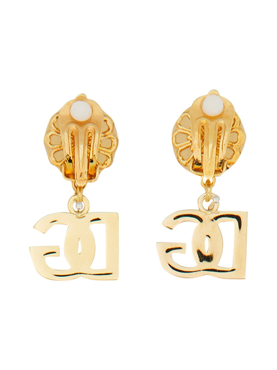 Dolce & Gabbana Women "Dg Newton" Dangle Earrings