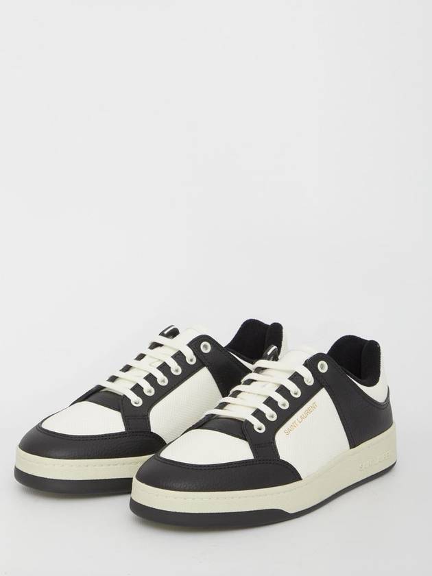 Saint Laurent SL 61 Low Top Sneakers Black White