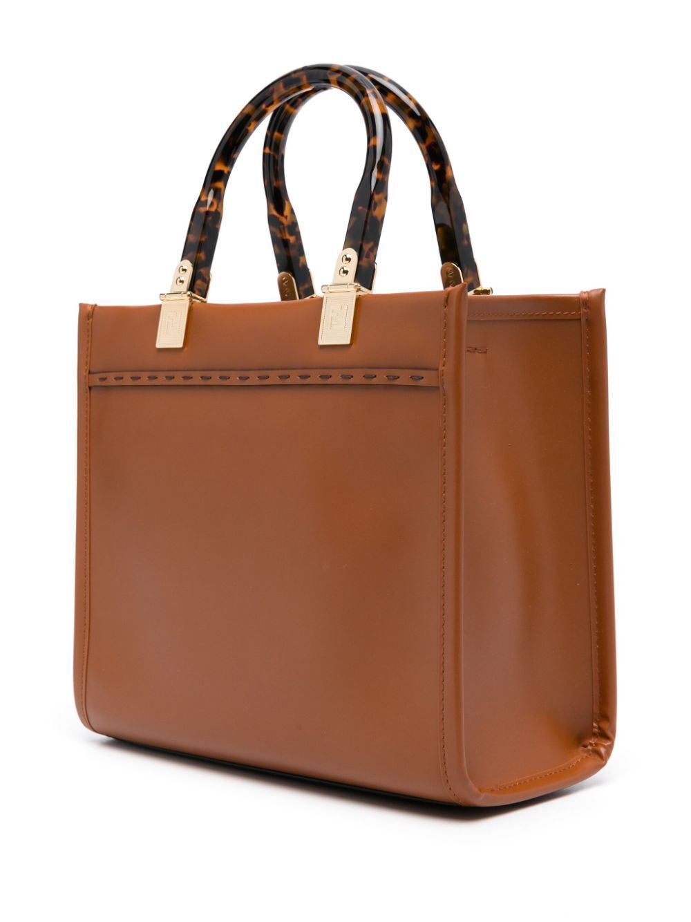 FENDI Mini Leather Tote Handbag