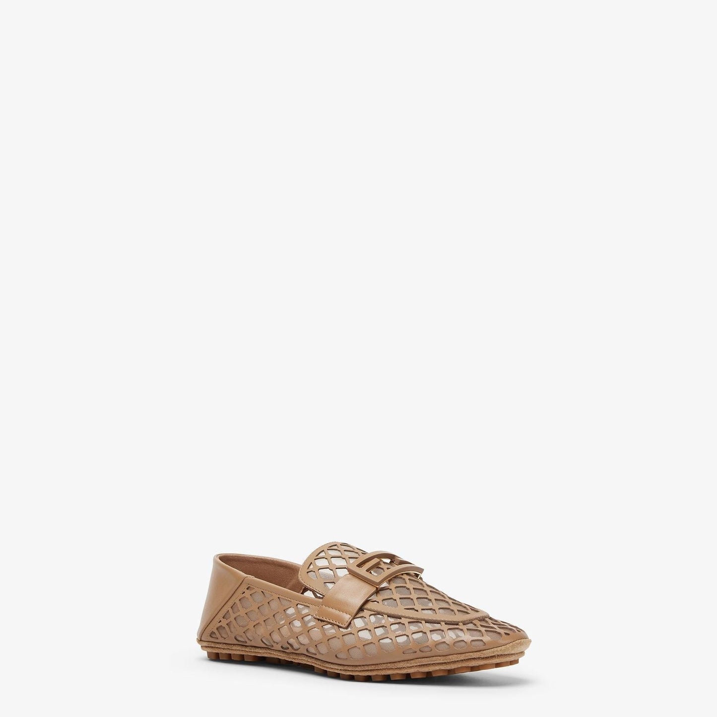 FENDI Loafer with Grilled Pattern for Women