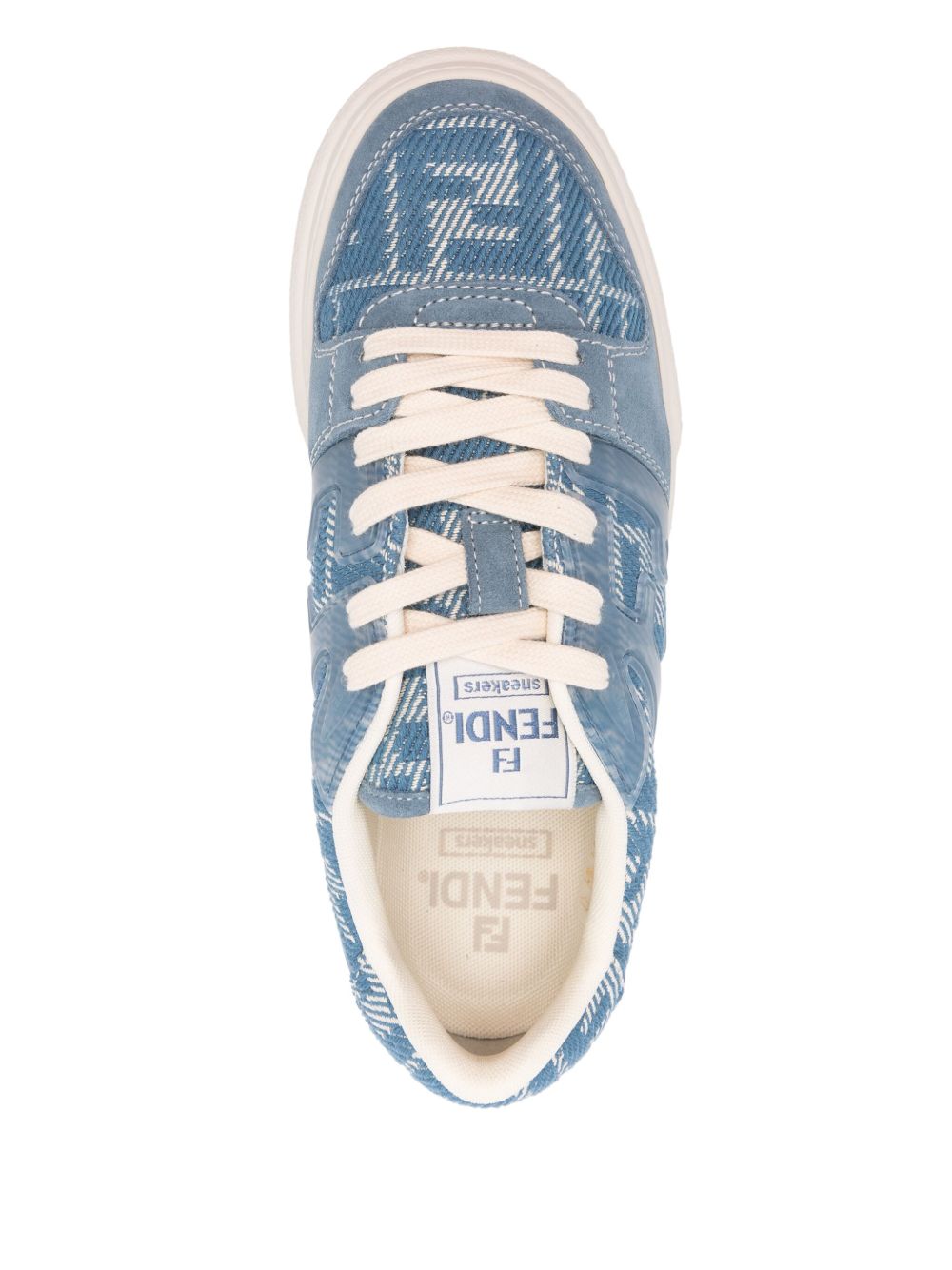 FENDI Lace-Up Platform Sneakers