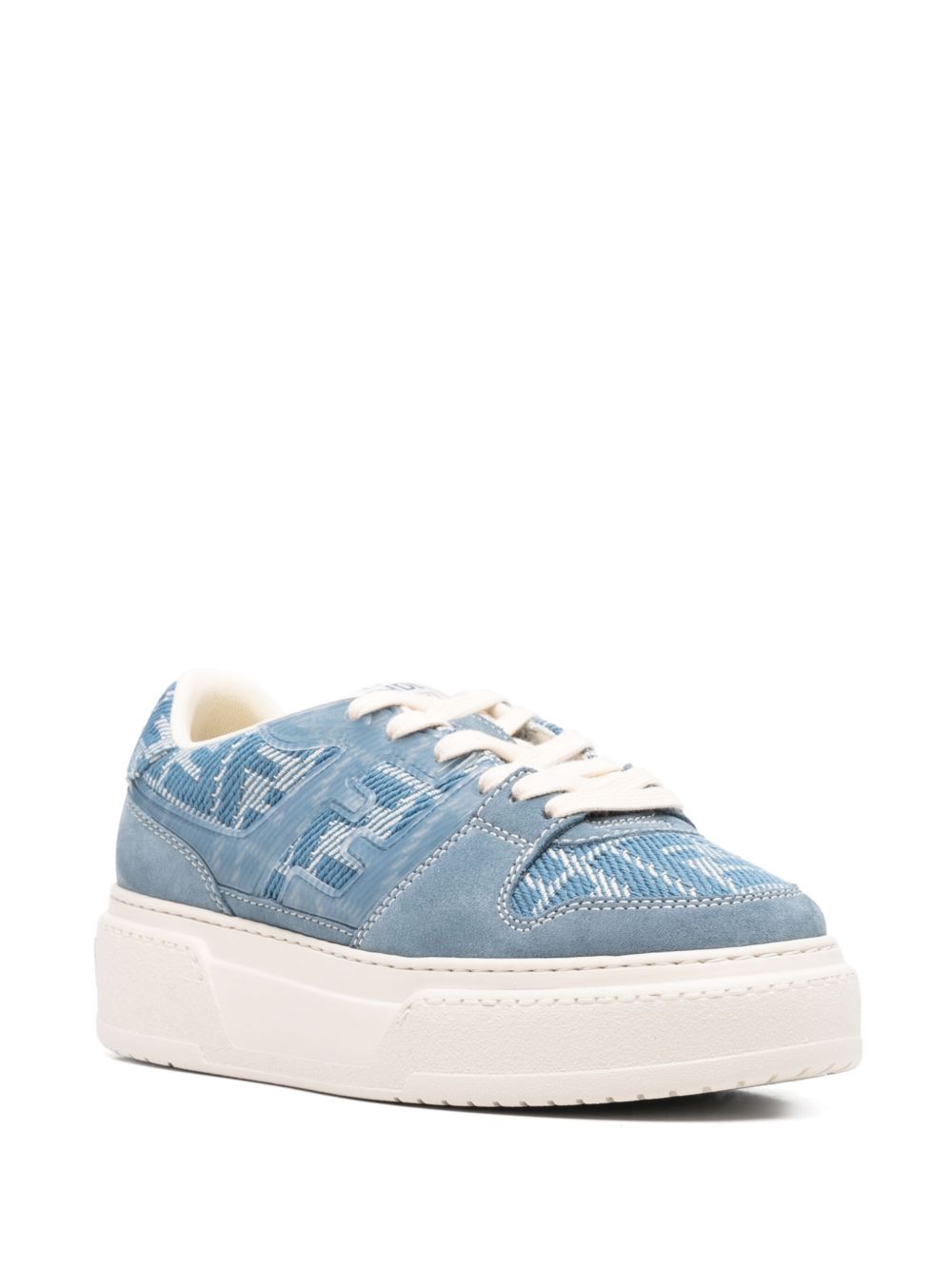 FENDI Lace-Up Platform Sneakers