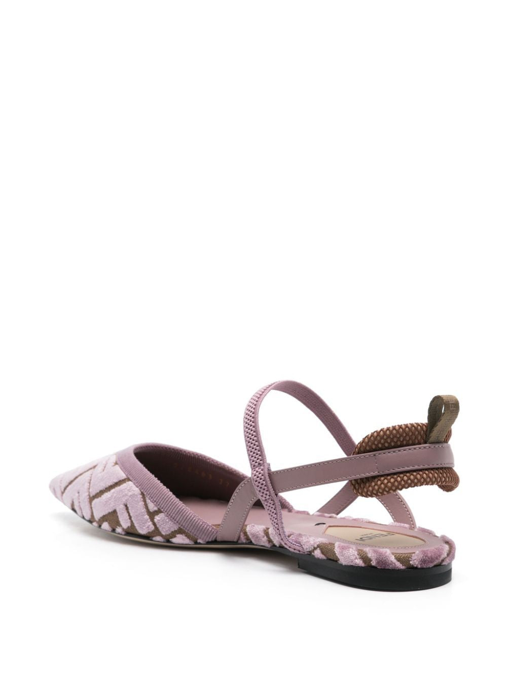 FENDI Kitten Velvet Sandals