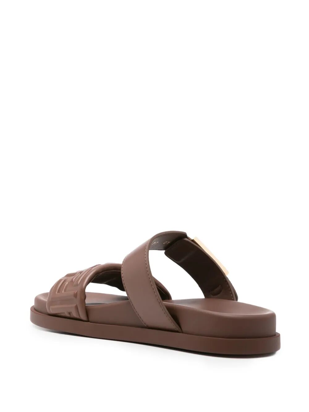 FENDI Double-Band Slide Sandals for Women