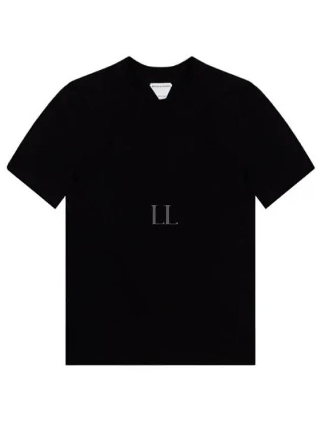 Bottega Veneta Men's Classic Short Sleeve T-Shirt Black