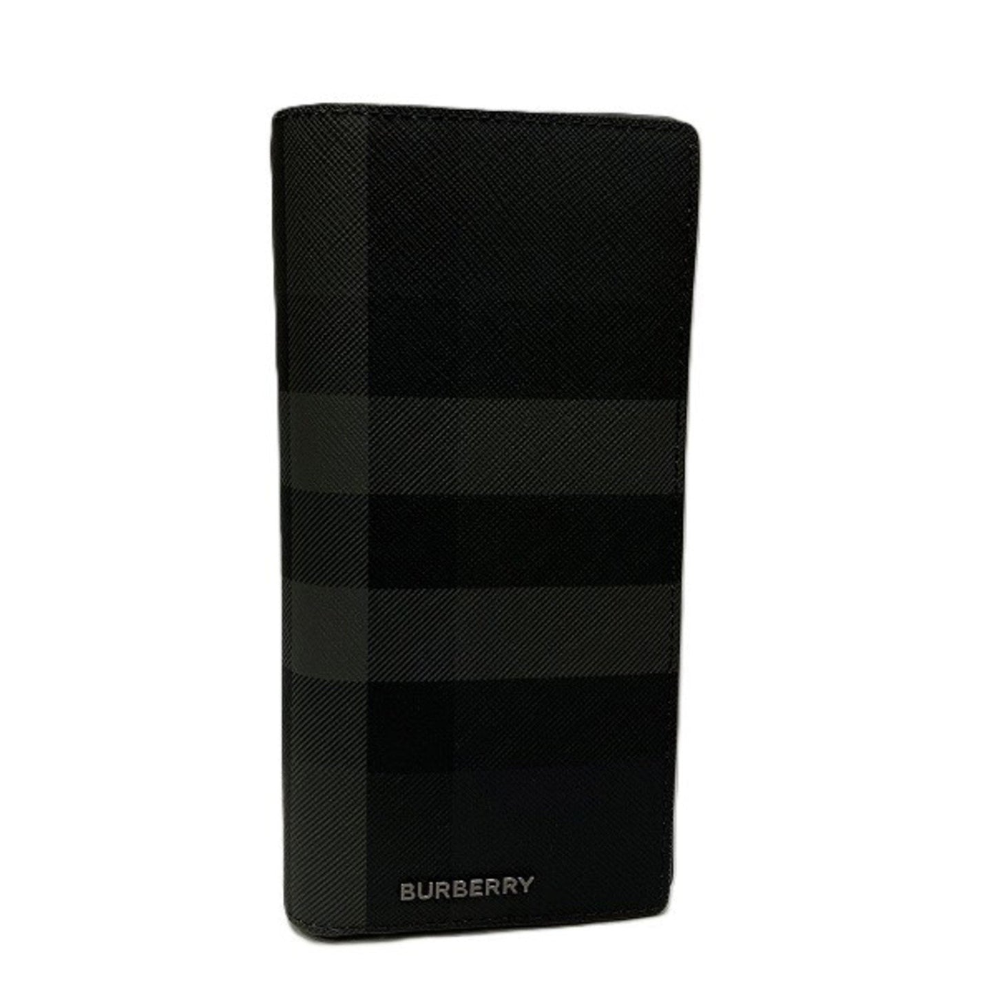 Burberry Leather Long Wallet (Bi-Fold) ()