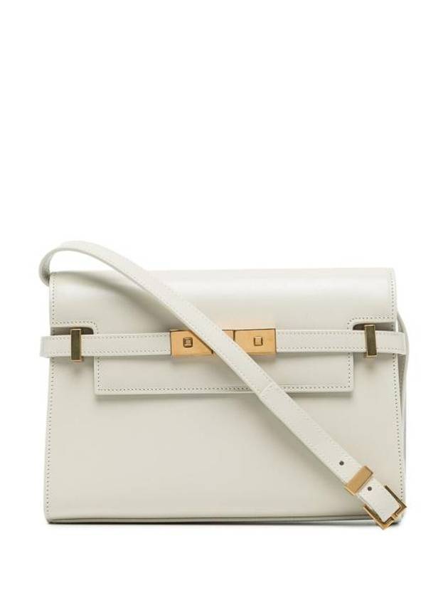 Saint Laurent Manhattan Small Shoulder Bag Blanc Vintage