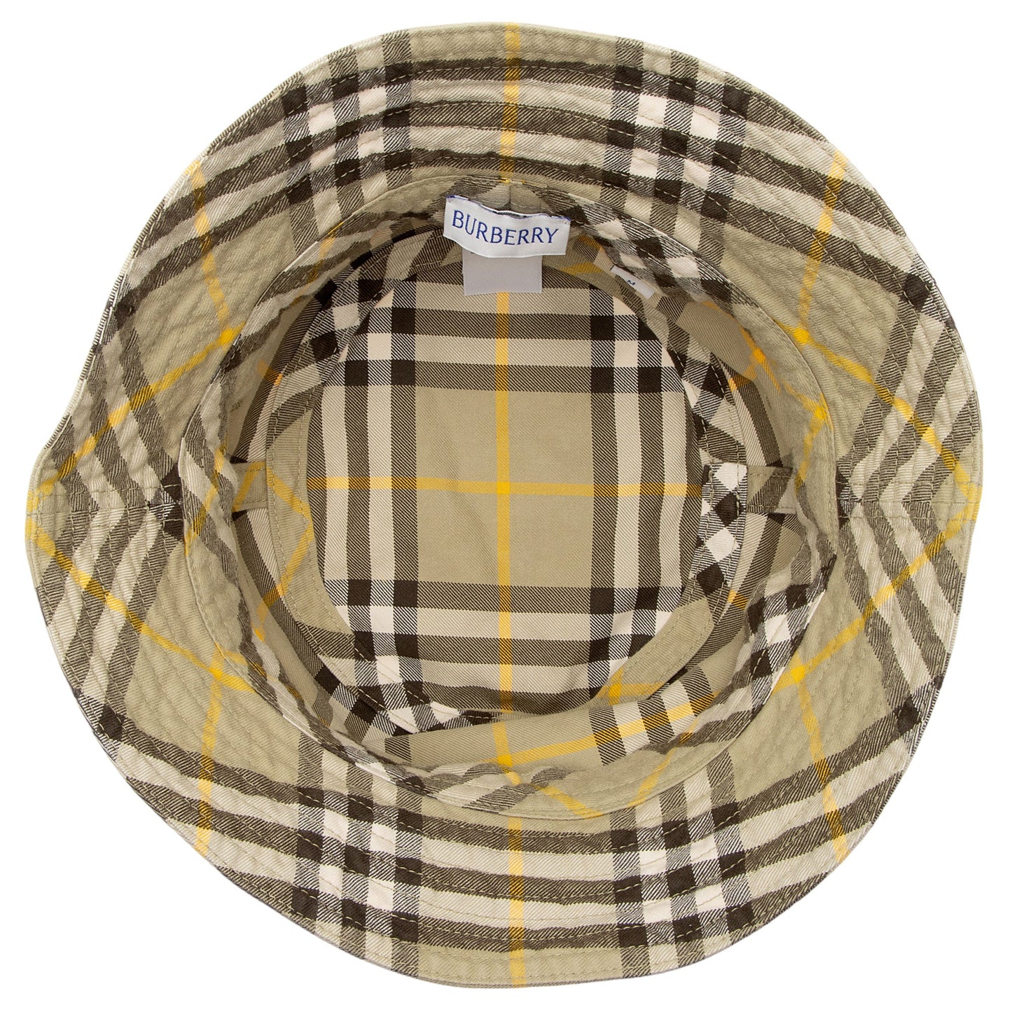 Burberry Cotton Check Bucket Hat