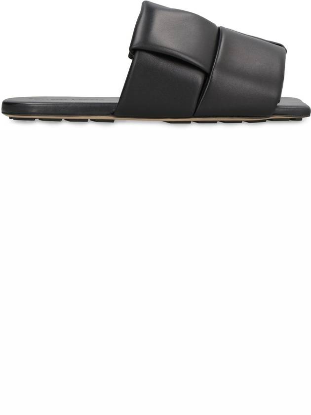 Bottega Veneta Men's Patch Mule Slippers Black