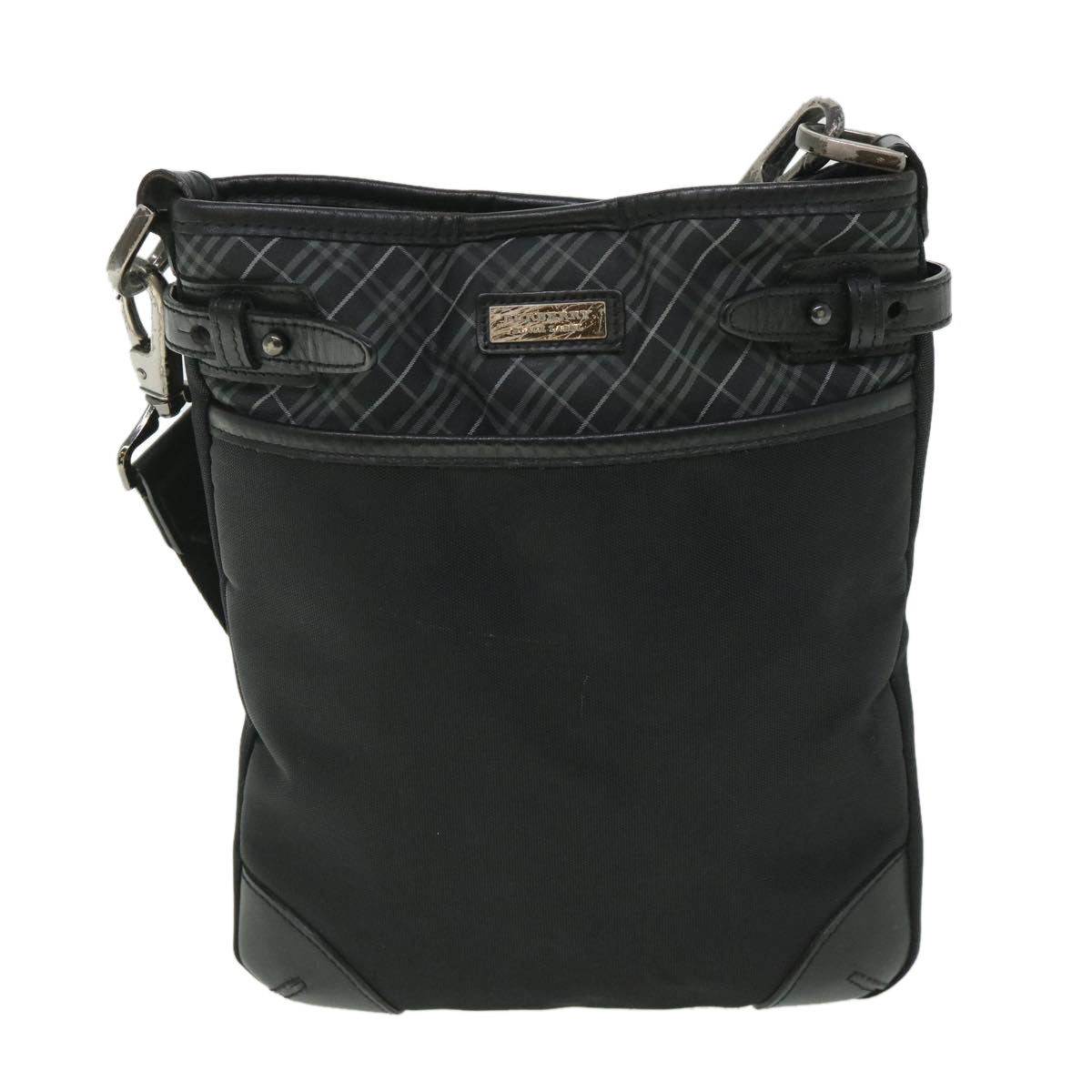 Burberry Label Canvas Shoulder Bag ()