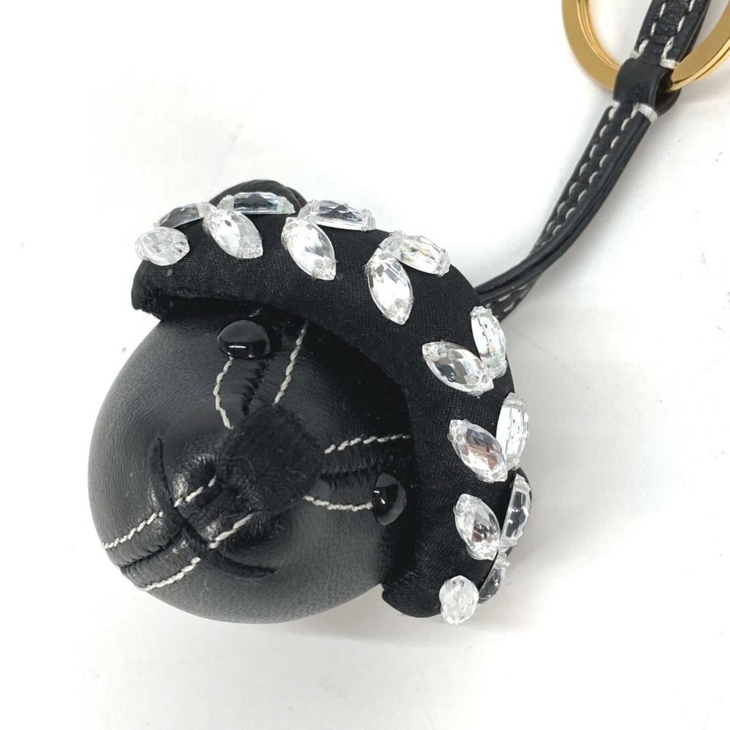 Burberry Leather Keyring ()