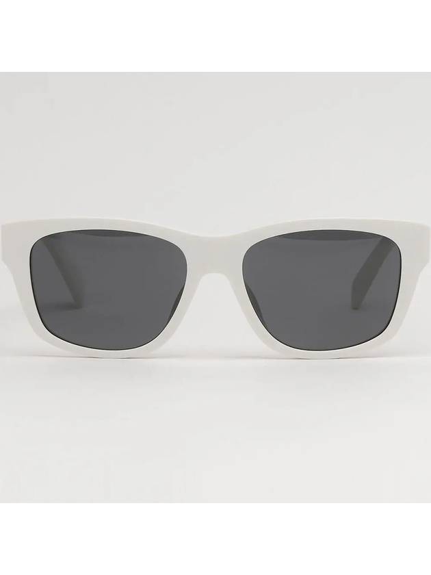 CELINE Eyewear Logo Sunglasses White