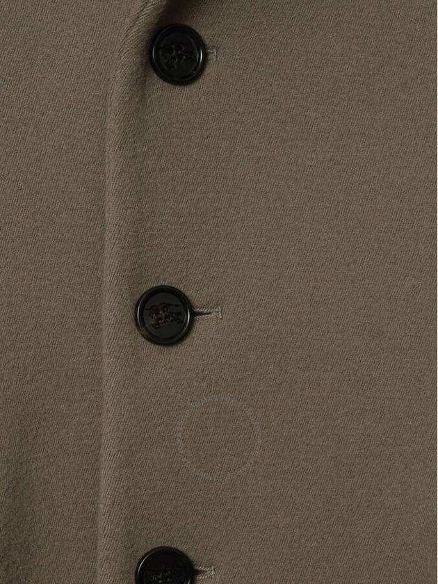 Burberry Wool Single Breasted Coat 8077677