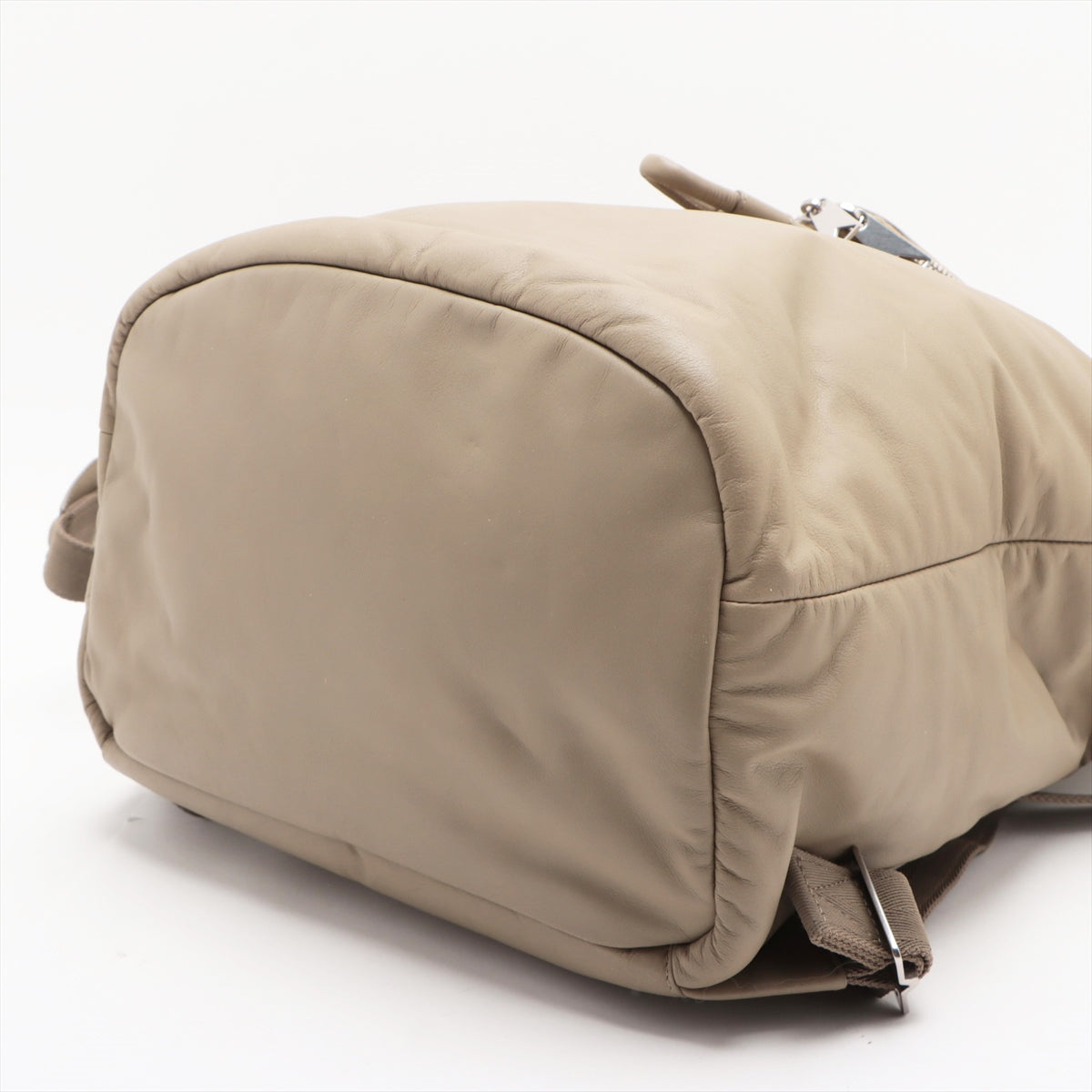 Bottega Veneta Leather Backpack/Rucksack Beige es
