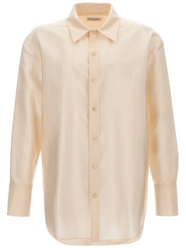 Saint Laurent 24 ss Faille Overshirt 788143 Y6D38 9601 B0111039932