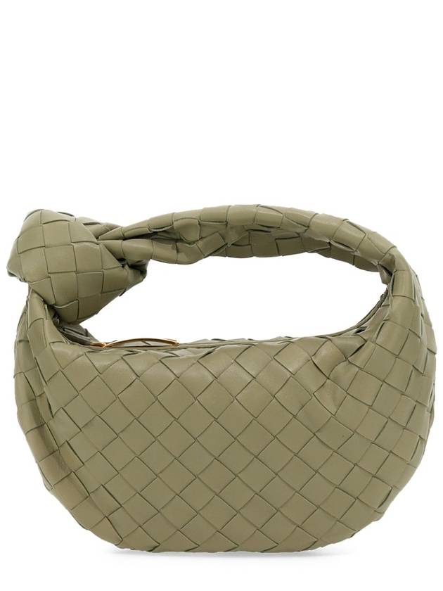 Bottega Veneta Jodie Intrecciato Small Tote Bag Travertine