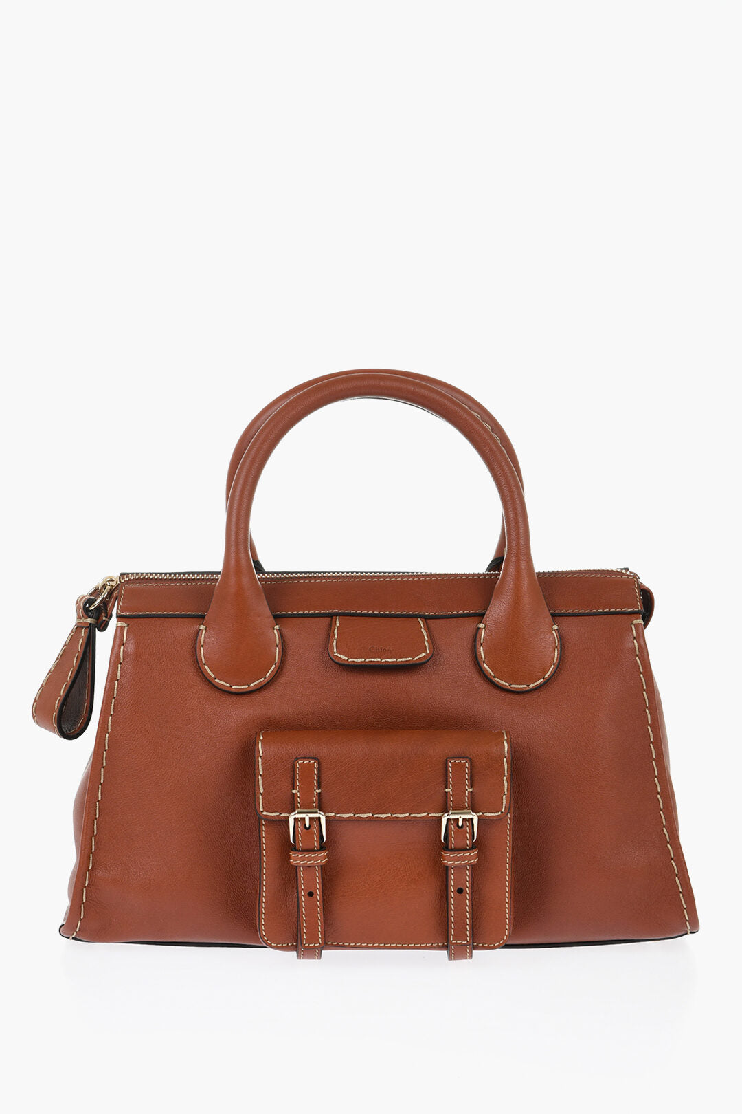 Chloe Leather Tote Bag With Removable Strap