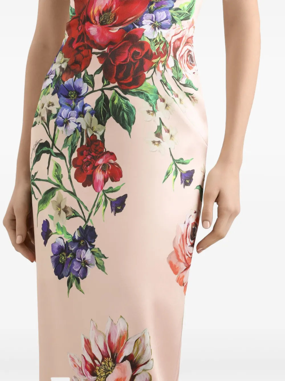 Dolce & Gabbana Women Floral Midi Dress