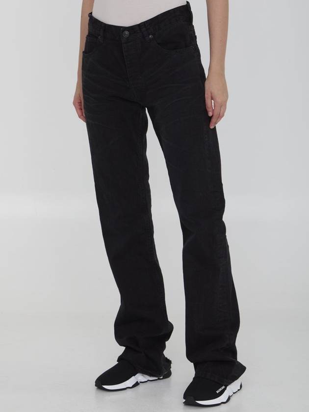 Balenciaga Low Waist Straight Jeans