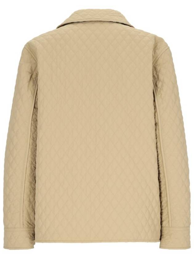 Burberry Check Reversible Quilted Jacket Beige