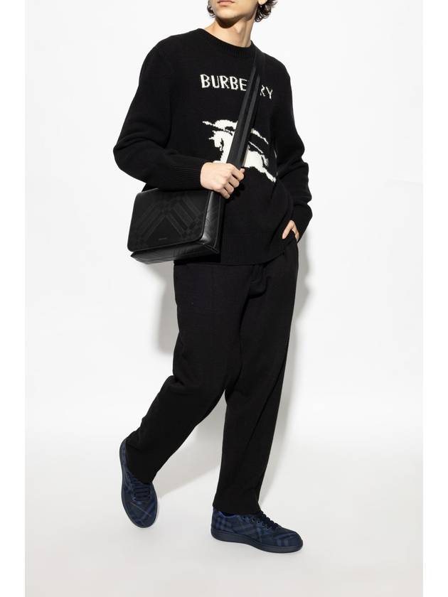 Burberry Check Terrace Low Top Sneakers Midnight