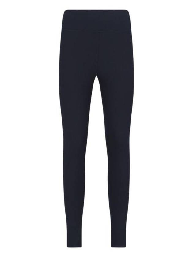 Balenciaga reflective logo leggings black