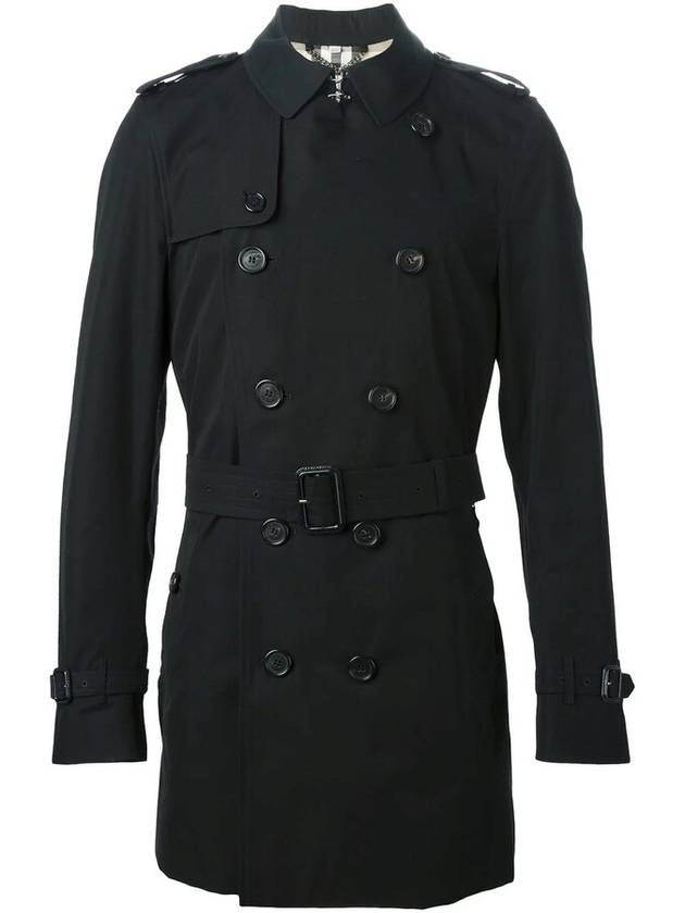 Burberry Burberry Men's Kensington Mid trench coat Brand Size 54 US Size 44
