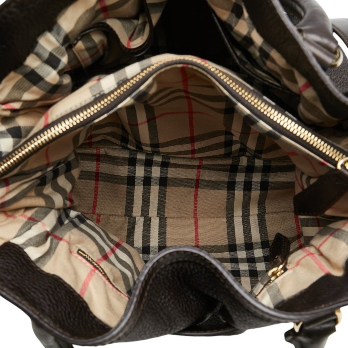 Burberry Leather Handbag Shoulder Bag ()