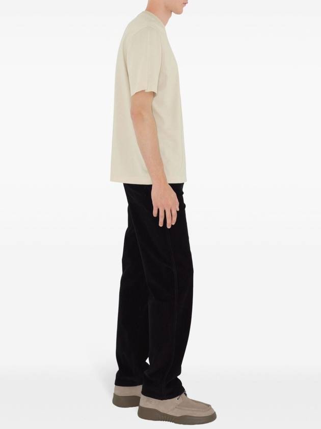 Burberry EKD Cotton Short Sleeve T-Shirt Chalk White