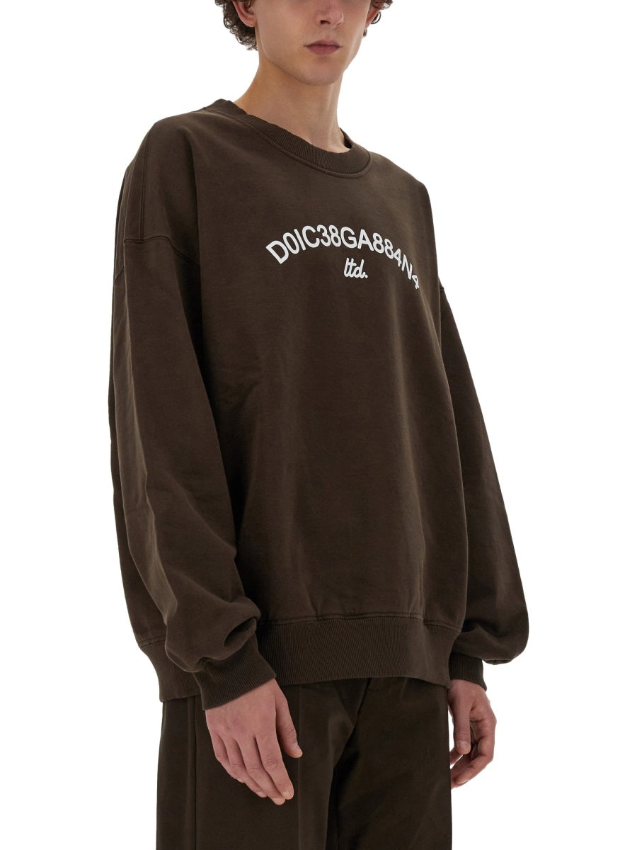 Dolce & Gabbana Men Sweatshirt With Logo
