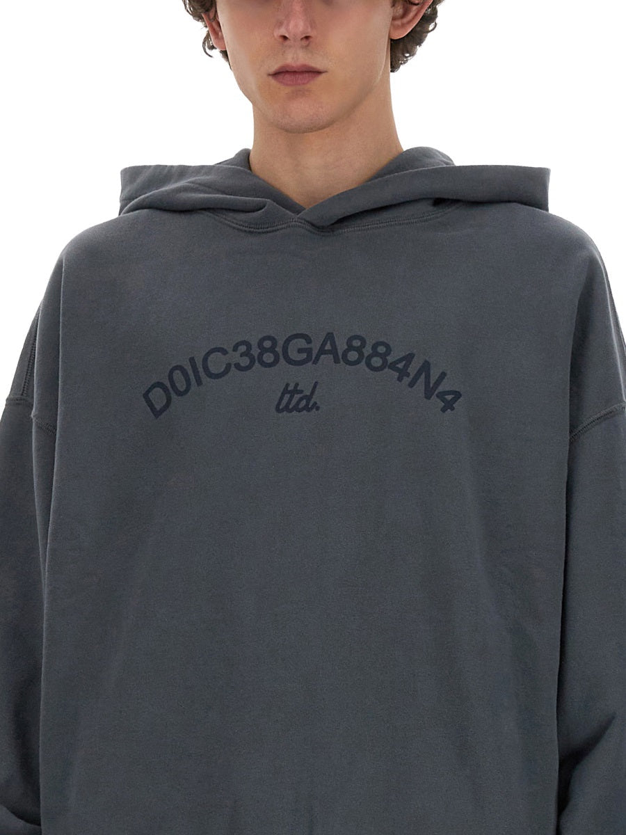 Dolce & Gabbana Men Sweatshirt With Logo