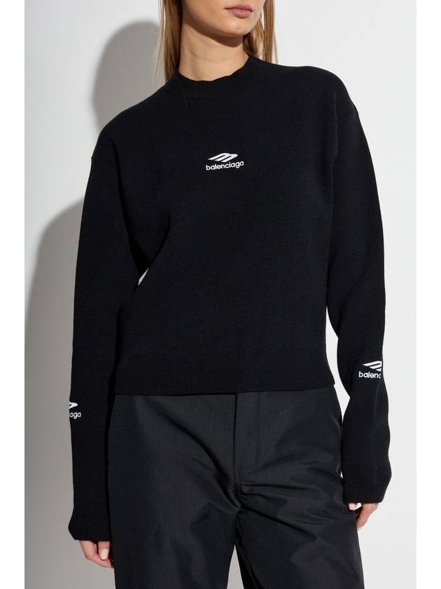 Balenciaga Balenciaga Sweater From The Skiwear Collection, Women's, Black