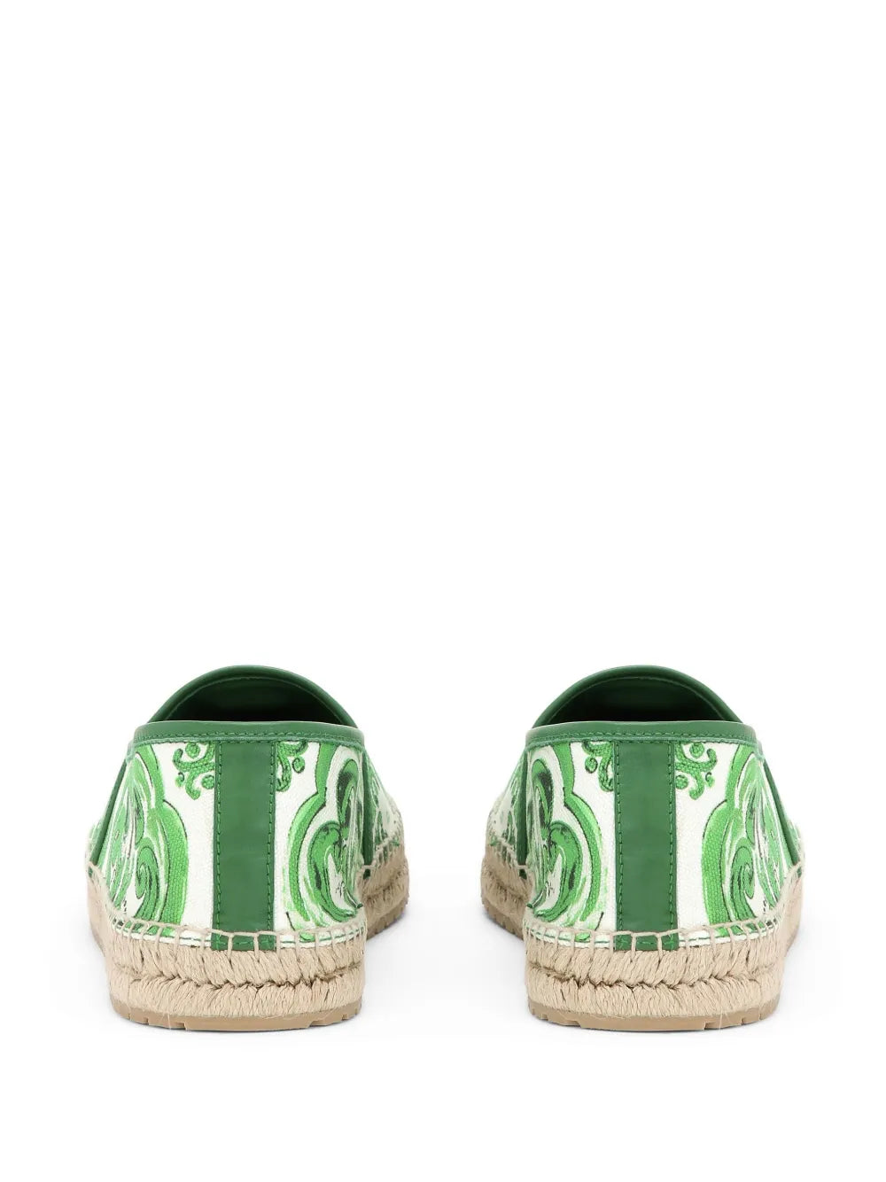 Dolce & Gabbana Men Majolica Print Espadrilles