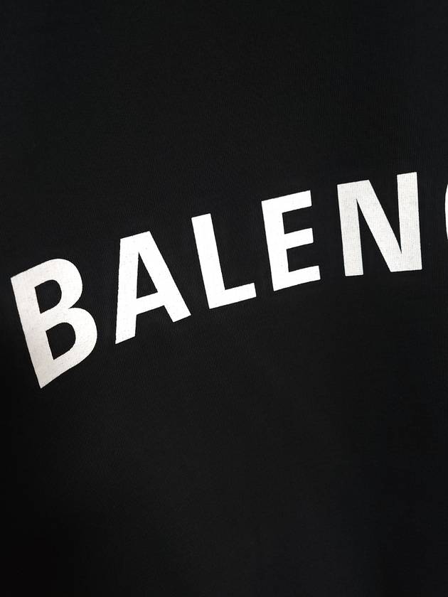 Balenciaga XS Back Logo Overfit Hoodie 556143 TAV37 1000