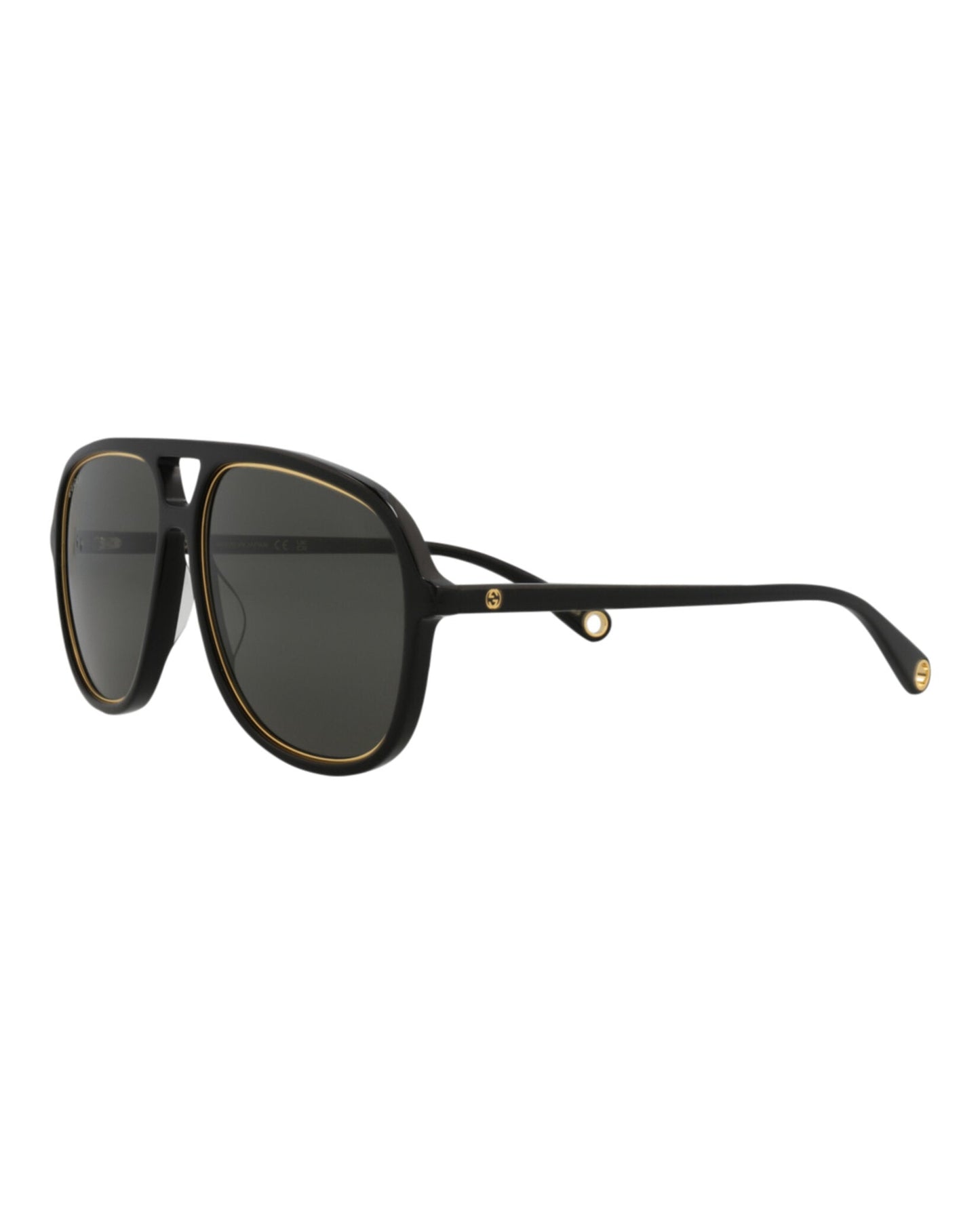 Aviator-Frame Acetate Sunglasses