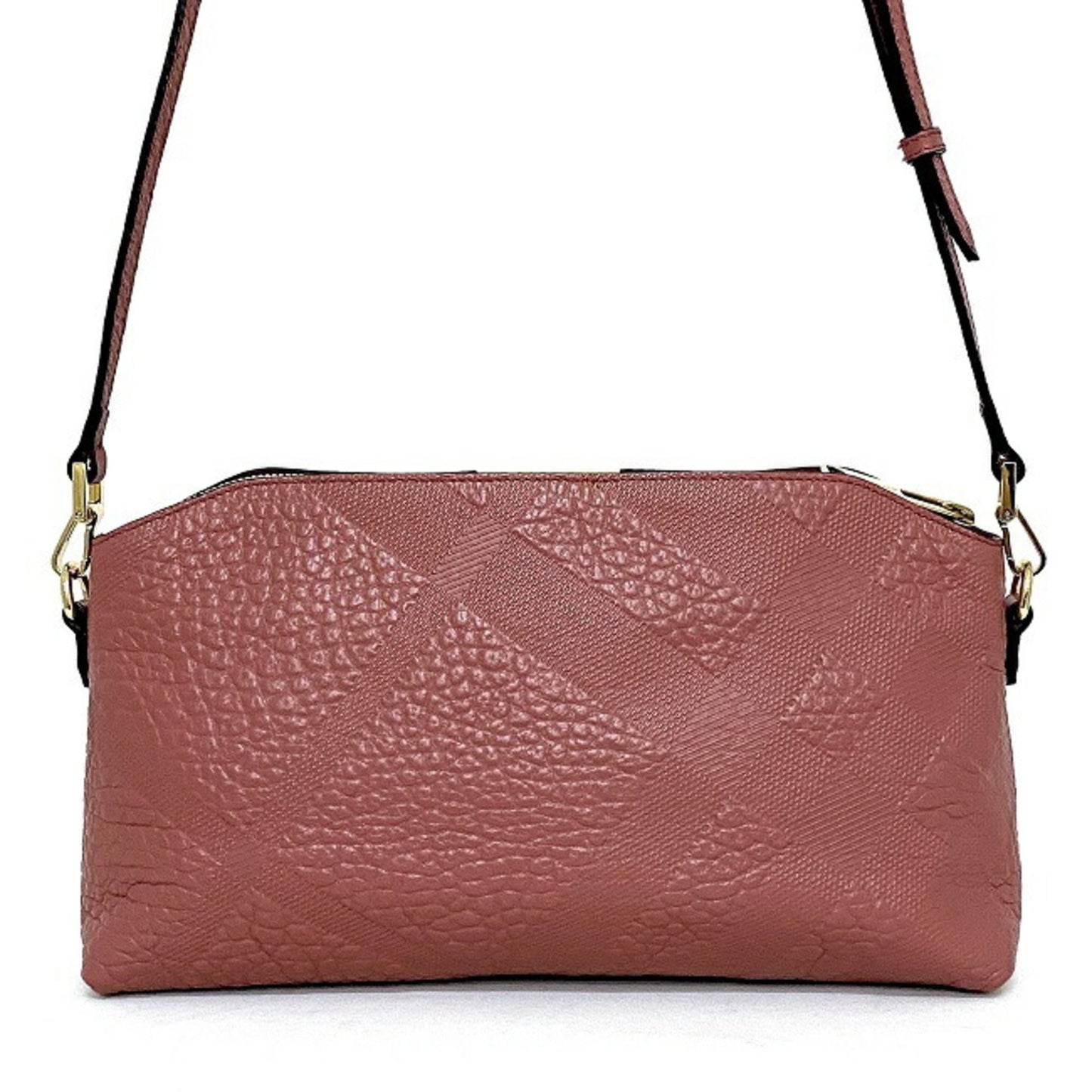 Burberry pink Leather Shoulder Bag ()