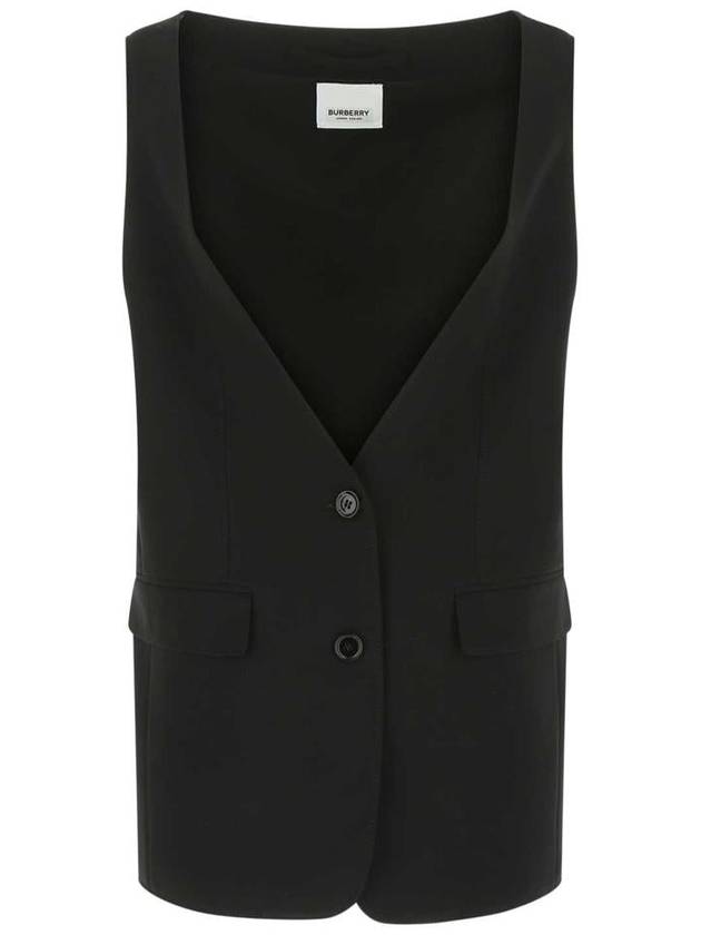 Burberry Silk Vest Black 8054503