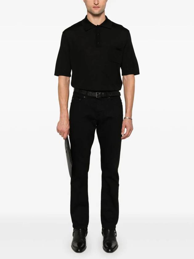 Saint Laurent Saint Laurent T-shirts and Polos Black