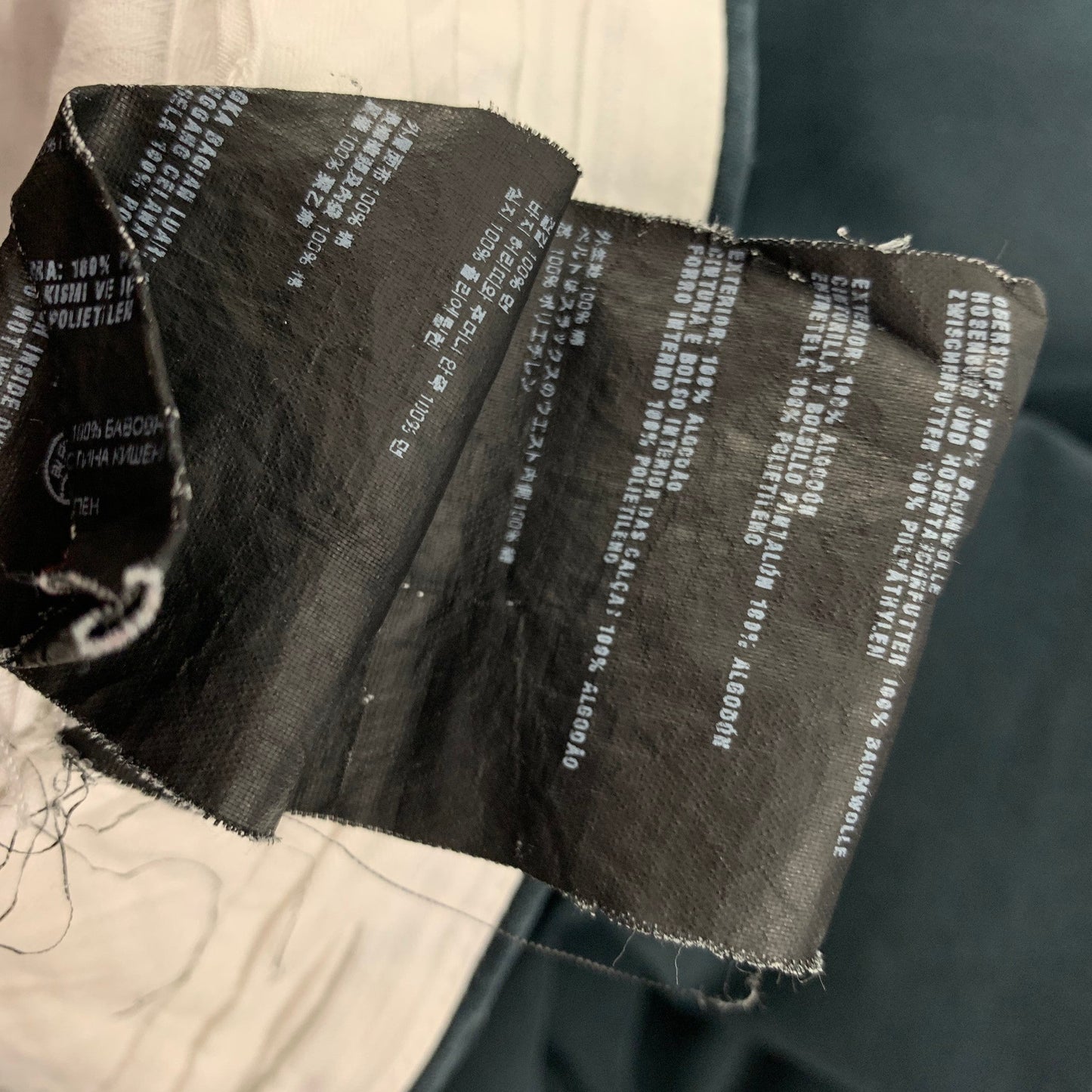 PRADA Size 38 Navy Cotton Zip Fly Shorts