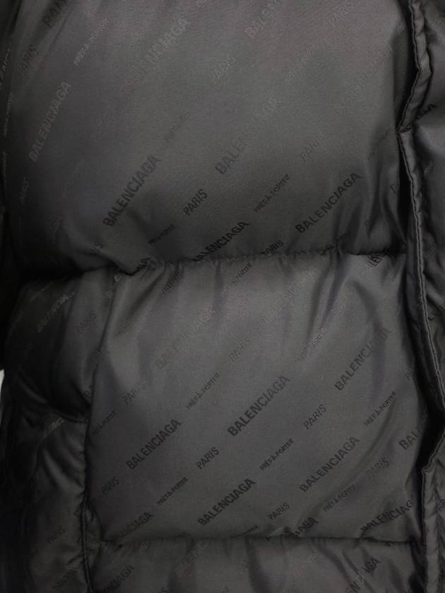 Balenciaga Jacquard Logo Nylon Puffer 34