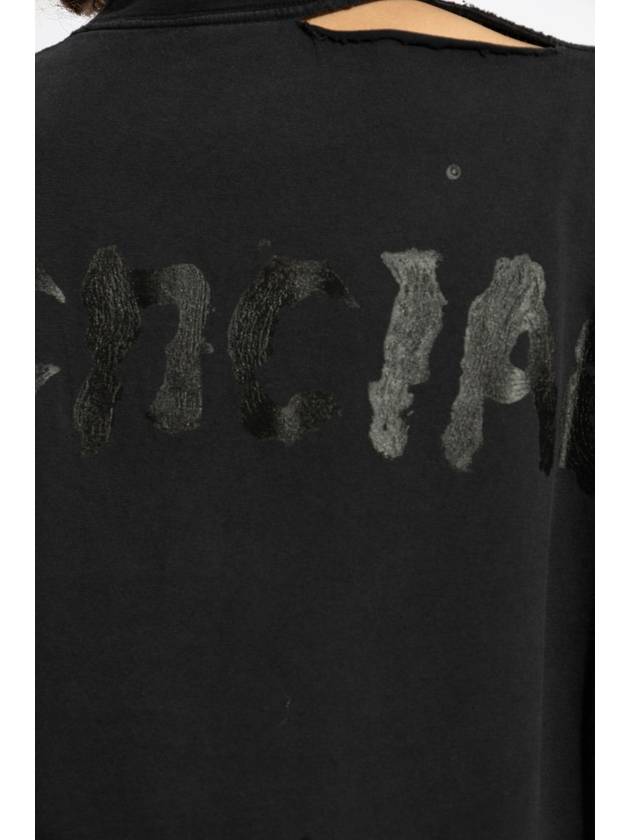 Balenciaga Balenciaga T-shirt With Logo, Women's, Black