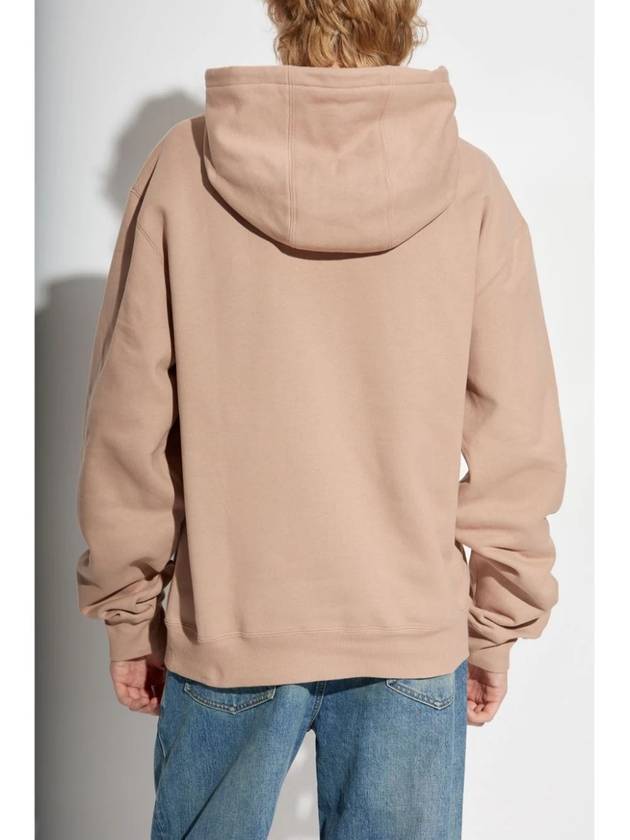 Saint Laurent Logo applique hood pink