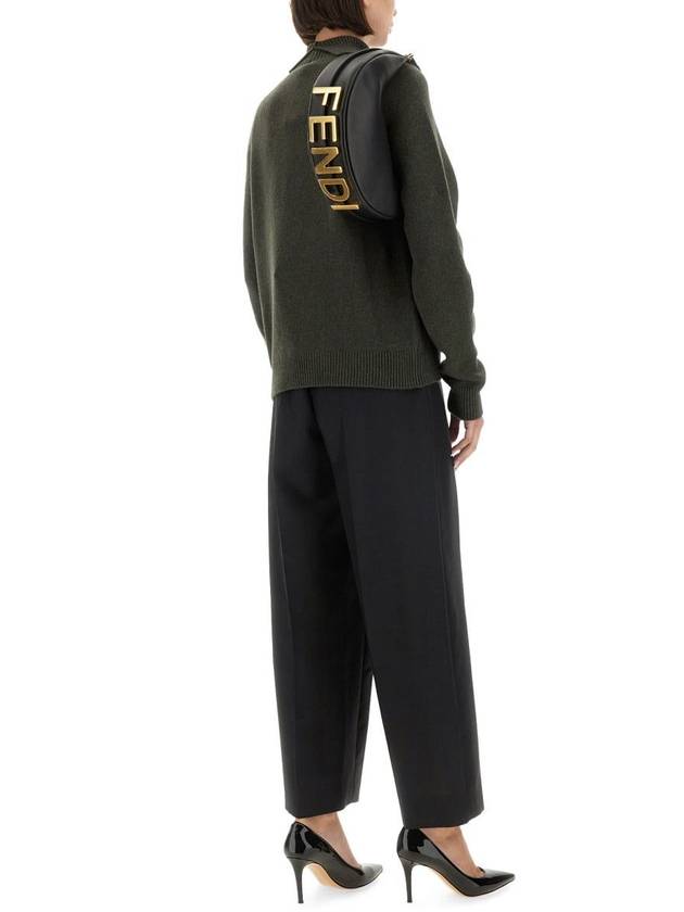 Fendi Pullover Cashmere Turtleneck Green
