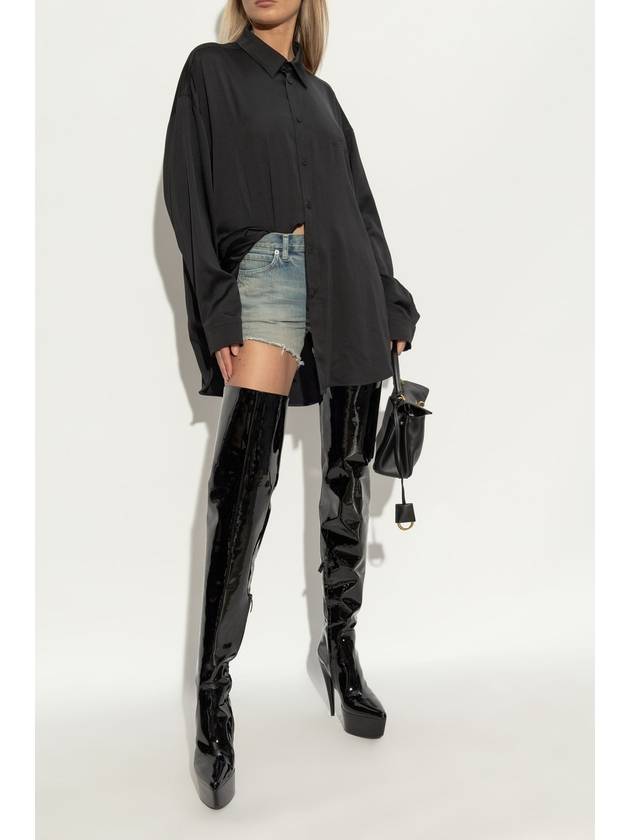 Balenciaga Balenciaga Over-the-Knee Boots, Women's, Black