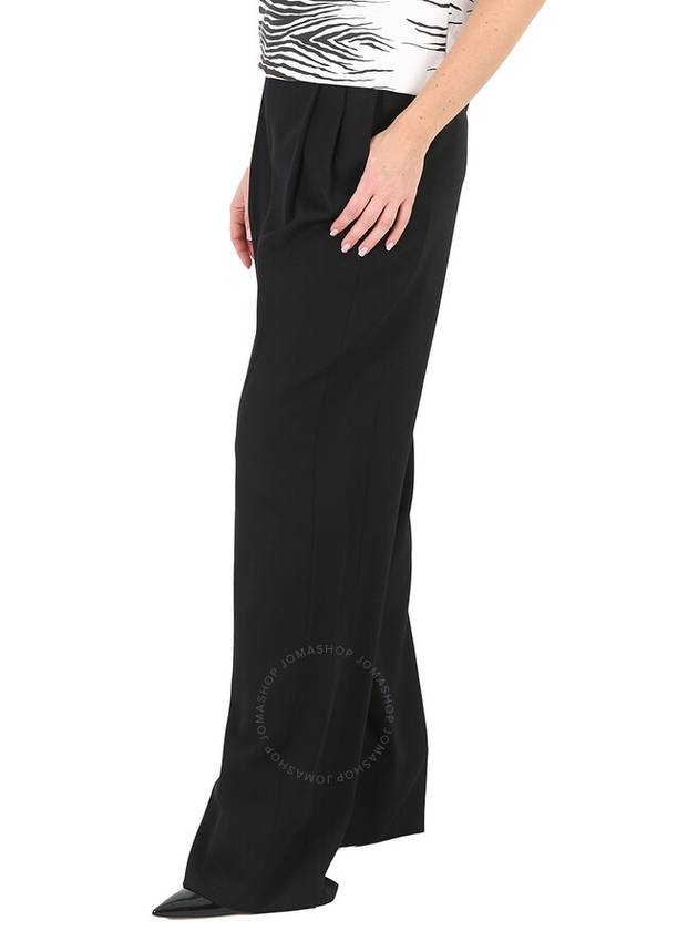 Saint Laurent Grande Poudre Wide Pants Black