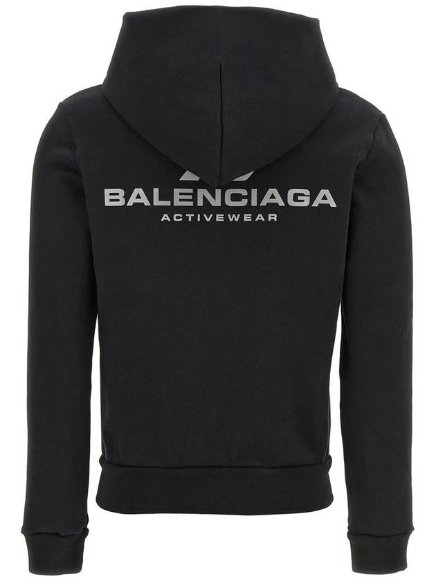 Balenciaga Balenciaga Logo Print Hoodie