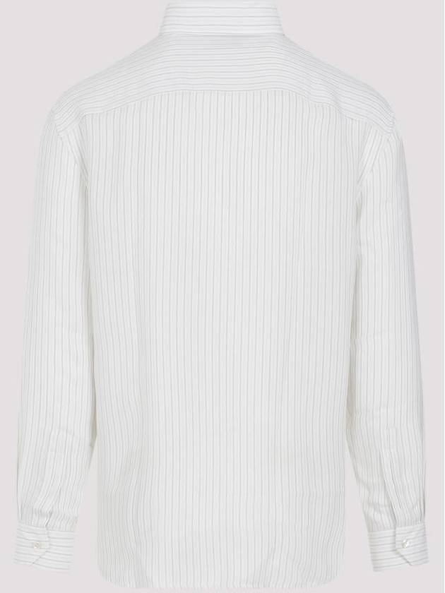 Saint Laurent Long Sleeve Shirt 712700Y1I539782 P24 BEIGE GRIS NOIR