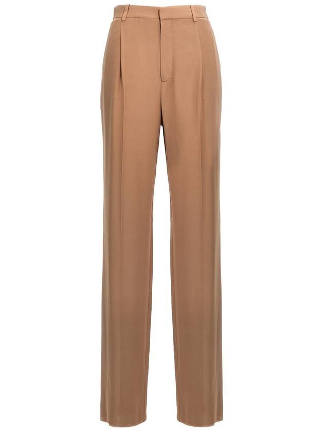 Saint Laurent Saint Laurent Crepe Silk Pants