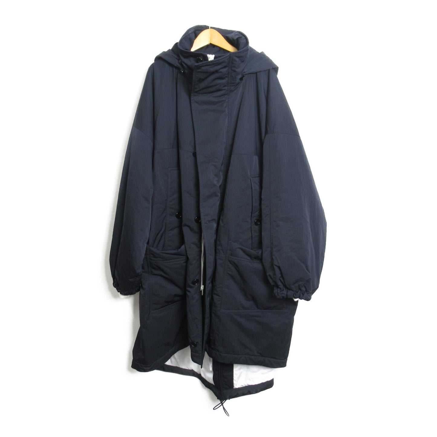 Bottega Veneta TechNylon Paddle Parker Jumper Bronz Bronz Outdoor Clothing Wool Navy 752734VF4K04030S