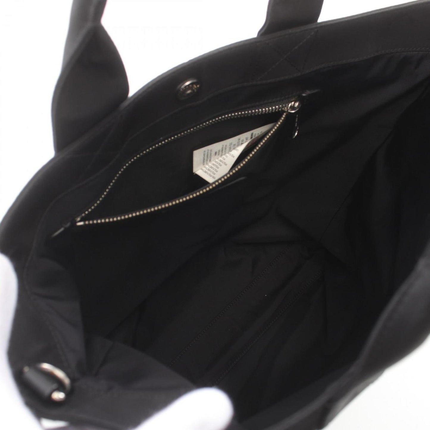 Burberry Nylon Leather Tote Bag ()